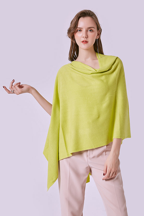 FennySun Women Fashion Knitted Fabric Poncho