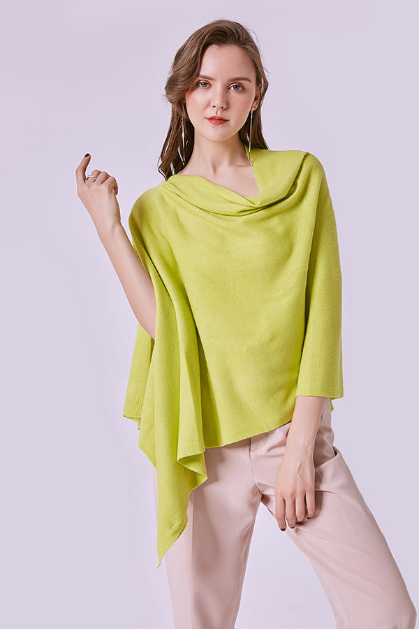 FennySun Women Fashion Knitted Fabric Poncho