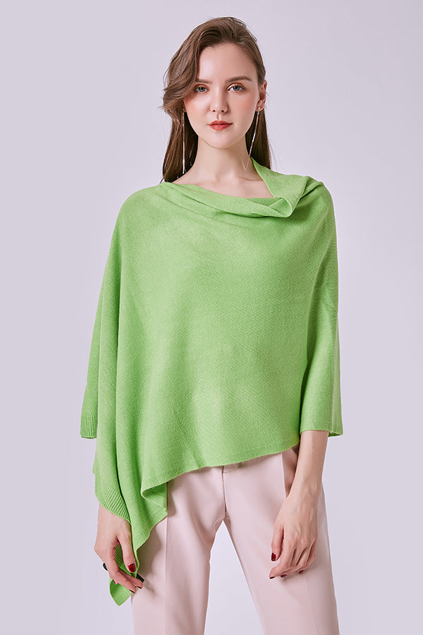 FennySun Women Fashion Knitted Fabric Poncho