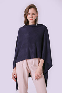 FennySun Women Fashion Knitted Fabric Poncho