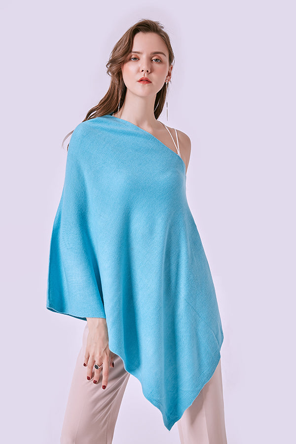 FennySun Women Fashion Knitted Fabric Poncho