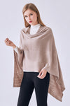 FennySun Women Fashion Knitted Fabric Poncho