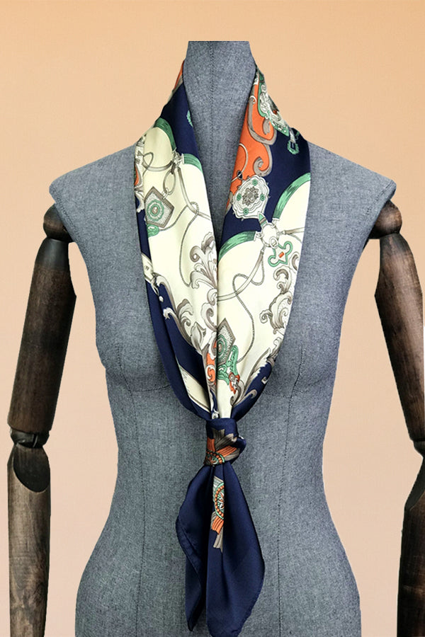 FennySun Women Silk Feeling Eco-friendly Printing Scarf