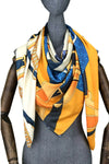 FennySun Women Fashion Silk Feeling Square Scarf