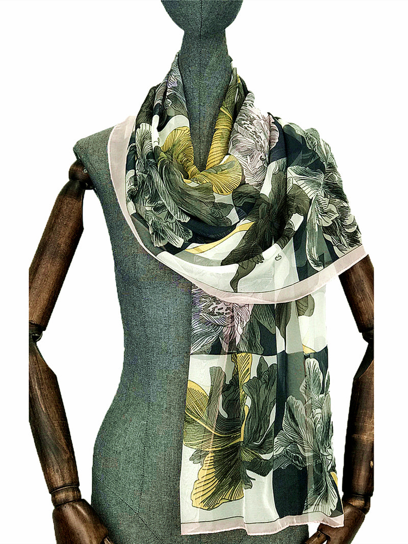 FennySun Women Fashion Silk Feeling Scarf