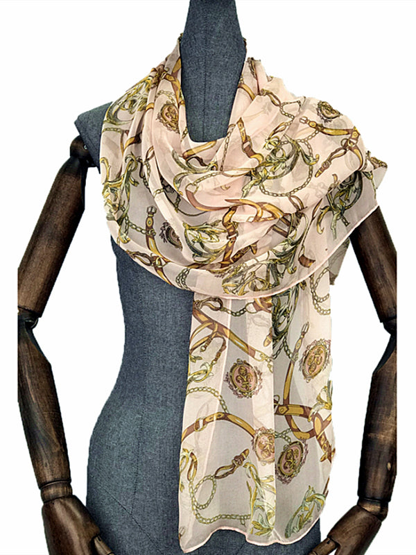 FennySun Women Environmental Protection Printing Scarf