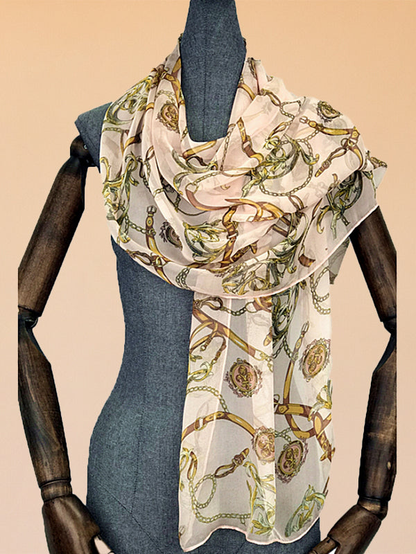 FennySun Women Environmental Protection Printing Scarf