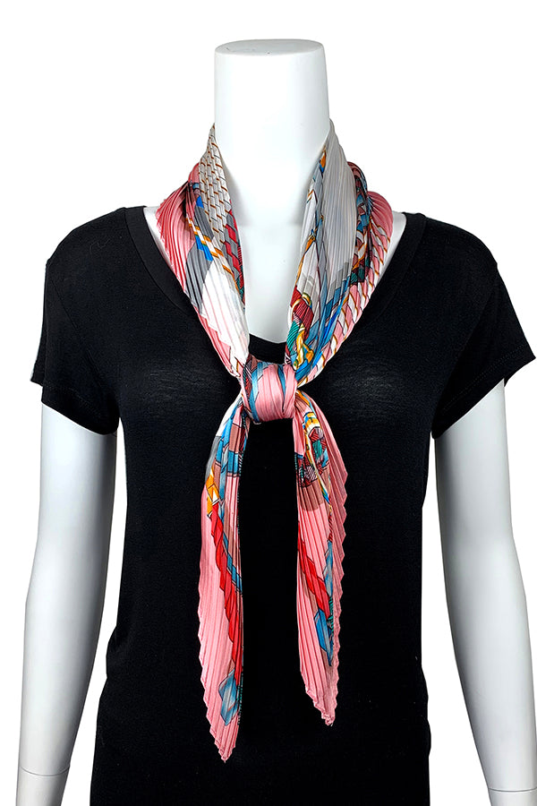 FennySun Women Fashion Leisure Style Pleated Design Scarf