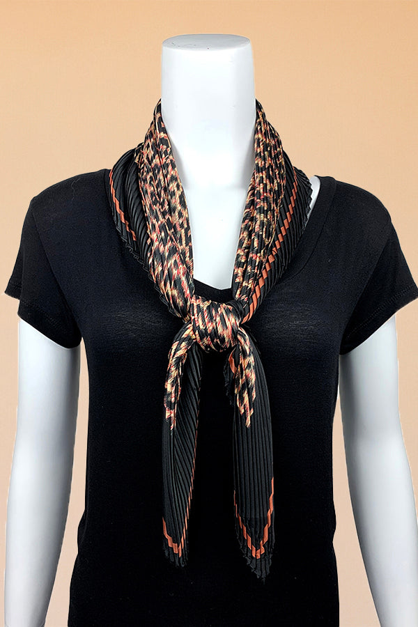 FennySun Women Fashion Leopard Print Square Scarf