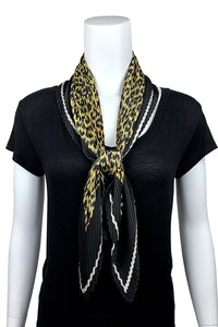 FennySun Women Fashion Leopard Print Square Scarf