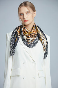 FennySun Women Fashion Casual Leopard Print Scarf