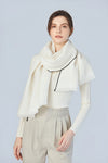 FennySun Women Soft Warm Monochrome Crepe Scarf