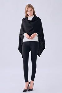 FennySun Women Fashion Knitted Fabric Poncho