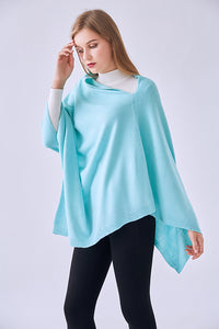 FennySun Women Fashion Knitted Fabric Poncho