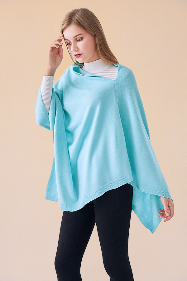 Poncho 16020 Blue Hues