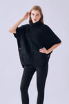 FennySun Women Fashion Knit Pullover Poncho